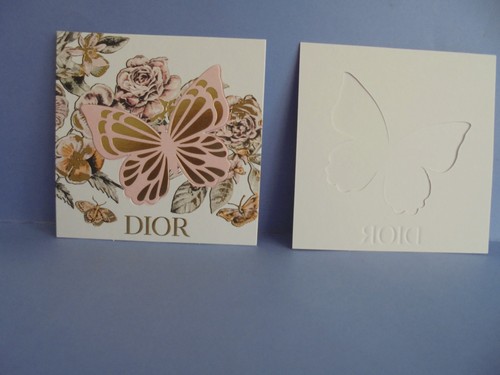 Dior carte publicitaire - carte, "