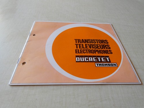 Cataloque ducretet thomson - ,