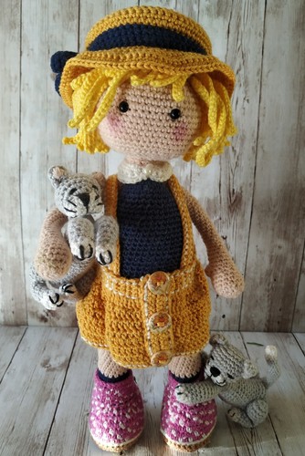 Poupee crochet tessa - au, "tessa"