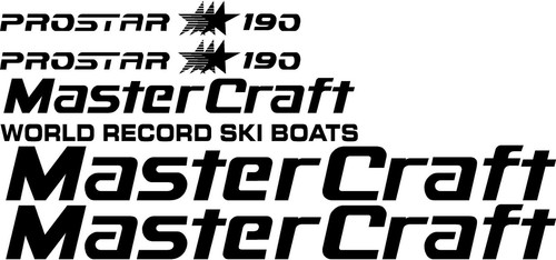 Mastercraft prostar 190 - prostar, full