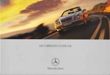 Catalogue Brochure Mercedes CLK Cabriolet W208 02/2002 France