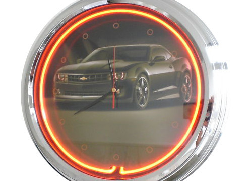 0289 camaro noir horloge - n-0289,
