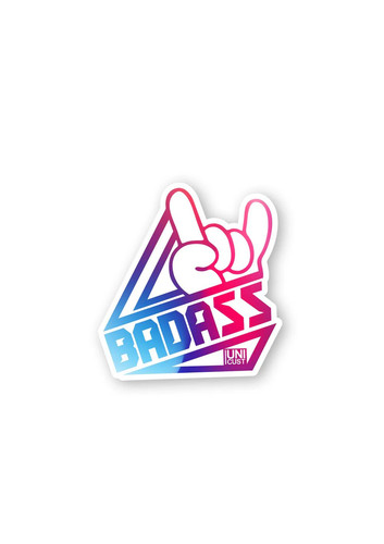 Autocollant bad ass - autocollant, ass"
