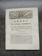 Très Rare CONDAMNATION À
