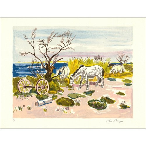 Brayer yves lithographie - yves,