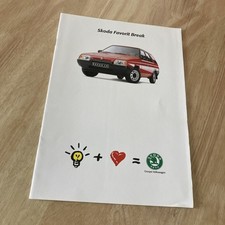 Skoda Favorit break catalogue