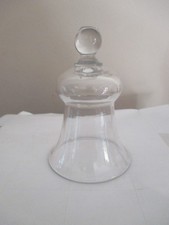 ancien petit VERRE DE LAMPE