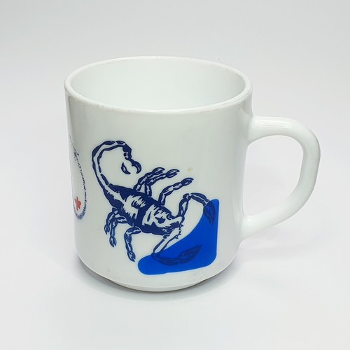 Ancien mug tasse scorpion - mug,