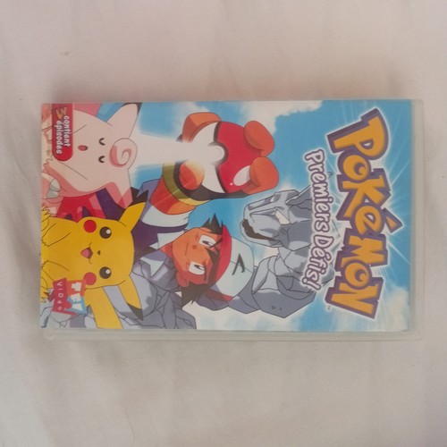Vhs pokemon premiers - vhs, défis