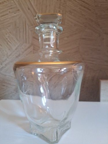 Grand flacon ancien verre - ancien, en