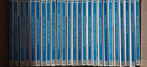 Lot livres harlequin serie - lot,