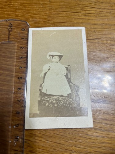 Cdv circa 1860 enfant fille - 1860,