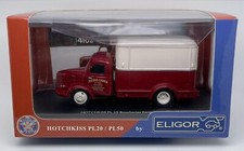 Eligor Camion Hotchkiss n° 101428 PL 25 Fourgon boucheries Parisiennes lim 528 p