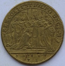 JETON LOUIS XV SACRE A REIMS 1723