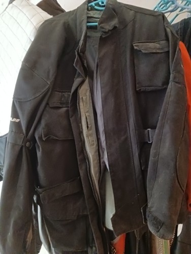 Blouson moto blh - , tissu
