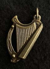 Pendentif HARPE Instrument Celtique - Bretagne