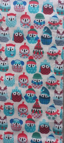 Coupon tissu patchwork noel