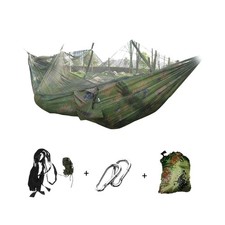 Hamac en toile de parachute 2 Places à moustiquaire