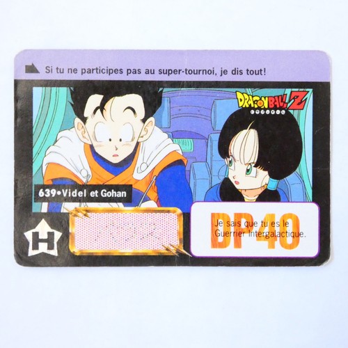 Carte dragon ball 639 - carte, z