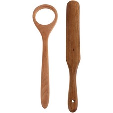  1 ensemble de fouet danois en bois, tige d'agitateur ergonomique en bois,