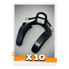 10X miniature HANS 1/5 pour casque F1 en résine , fabrication artisanale