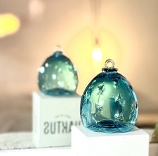 Boule de Noël Meisenthal KAKTUS Bleu (collection 2024)