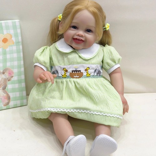 Realistic smiling 60cm reborn - realistic,