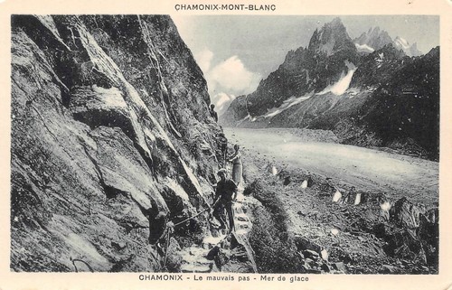 Mont blanc mauvais pas - mont-blanc, le