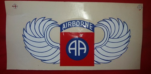 Decalcomanie 82nd airborne - decalcomanie,