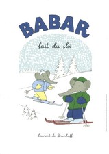 AFFICHE POSTER  BABAR Fait Du