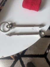 Ancienne Grande Clef Coffre Fort Fichet Bauche