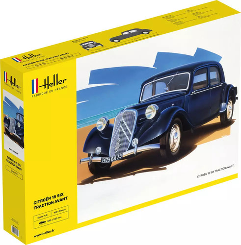 Heller citroen six traction - six,