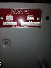 plaque chauffante industrielle 400 °c wenesco hp1818 occasion