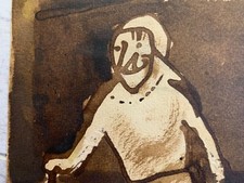 Axel MUNCH Projet Aquarelle illustration Colas Breugnon Livre Romain Rolland