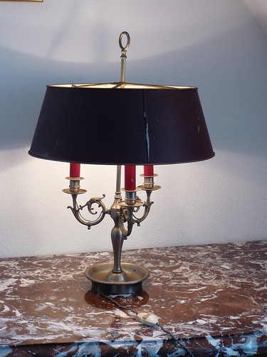 Rare ancienne lampe - rare, bouillotte