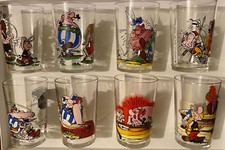 LOT 8 VERRES AMORA - ASTERIX -