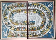 PLATEAU DE JEU DE L' OIE