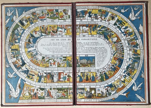 Plateau jeu oie - jeu,