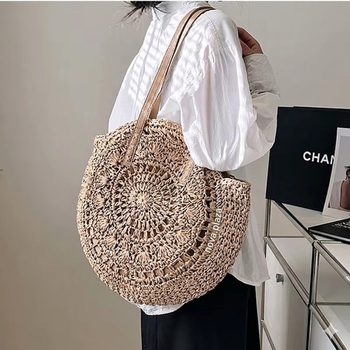 Grand sac plage rond en - grand,