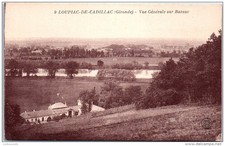 33 LOUPIAC DE CADILLAC - vue generale sur Barsac