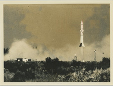 États-Unis, Redstone Vintage silver print Tirage argentique  17x22  1957 