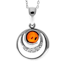 925 Argent Sterling & Ambre