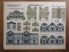 Maquette papier Maison