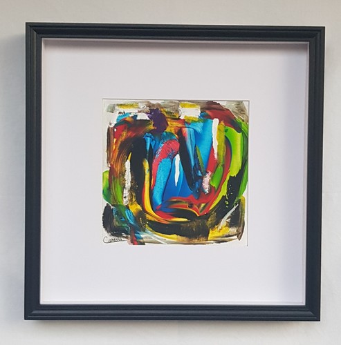 Toile tableau abstraction - toile,