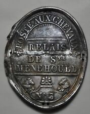La poste aux chevaux - Relais de Ste MENEHOULD Monarchie Juillet postillon n° 3