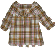  Blouse ample imprimé carreaux   " 3SUISSES "     Taille 42 