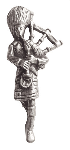 Broche étain joueur - en,