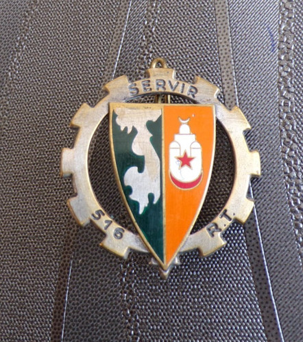 Insigne militaire 516 - insigne, 516°