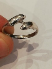 Bague femme vintage - , dauphins