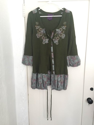 Lulumari embroidered cardigan - lulumari,